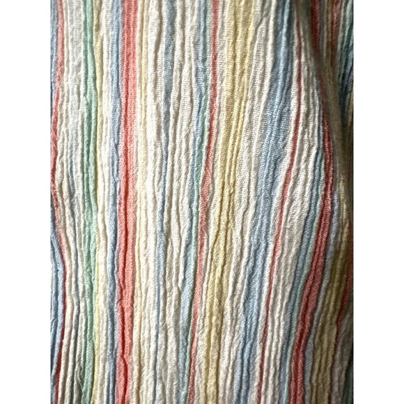 Alfred Dunner Short Sleeve Button Up Cotton Polyester Blend Blouse Size 12 - Picture 8 of 9